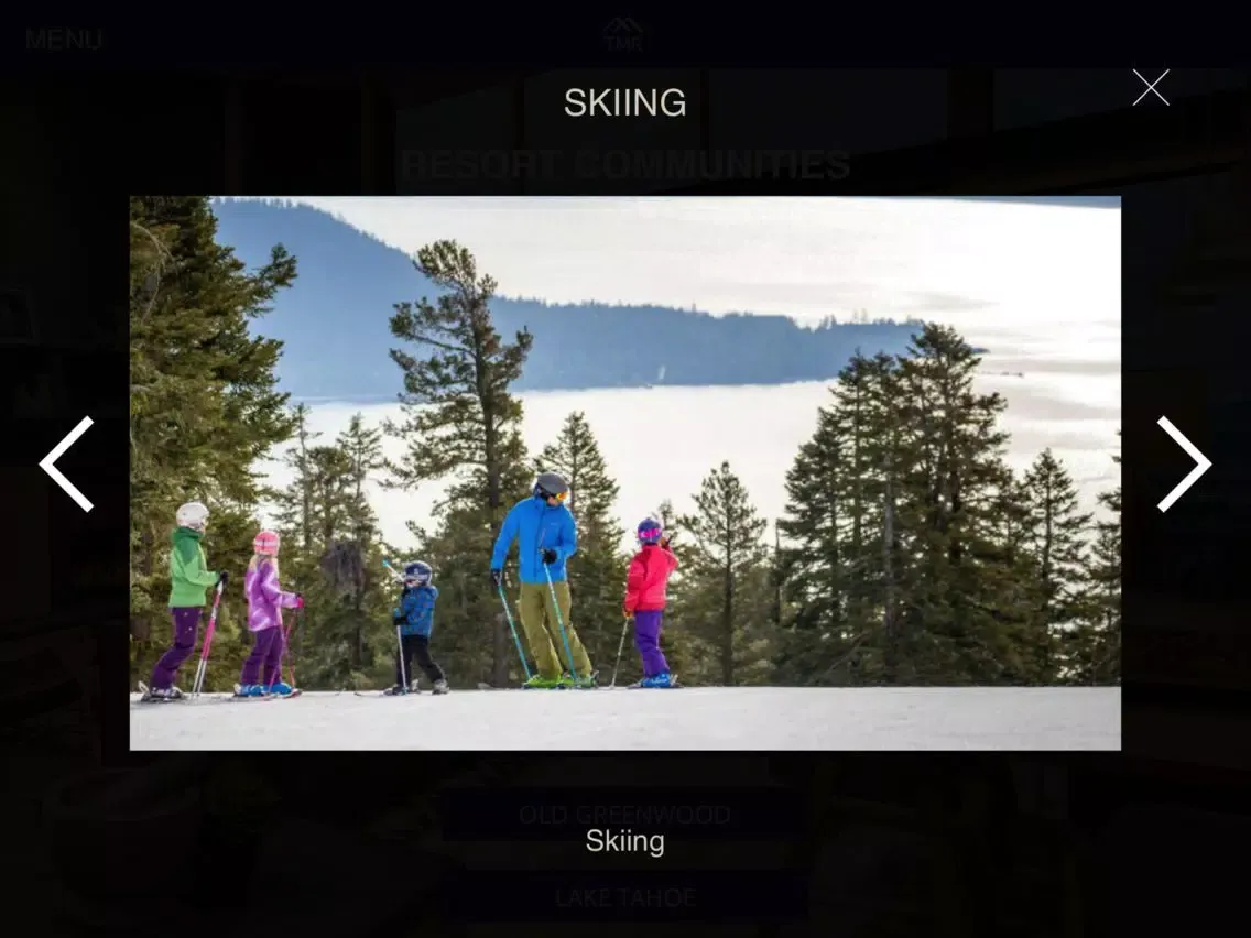Captures d'écran de Tahoe Mountain Realty iPad 