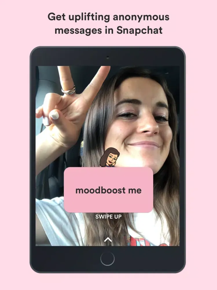 Moodboost: Anonymous Q&A iPad  Screenshots