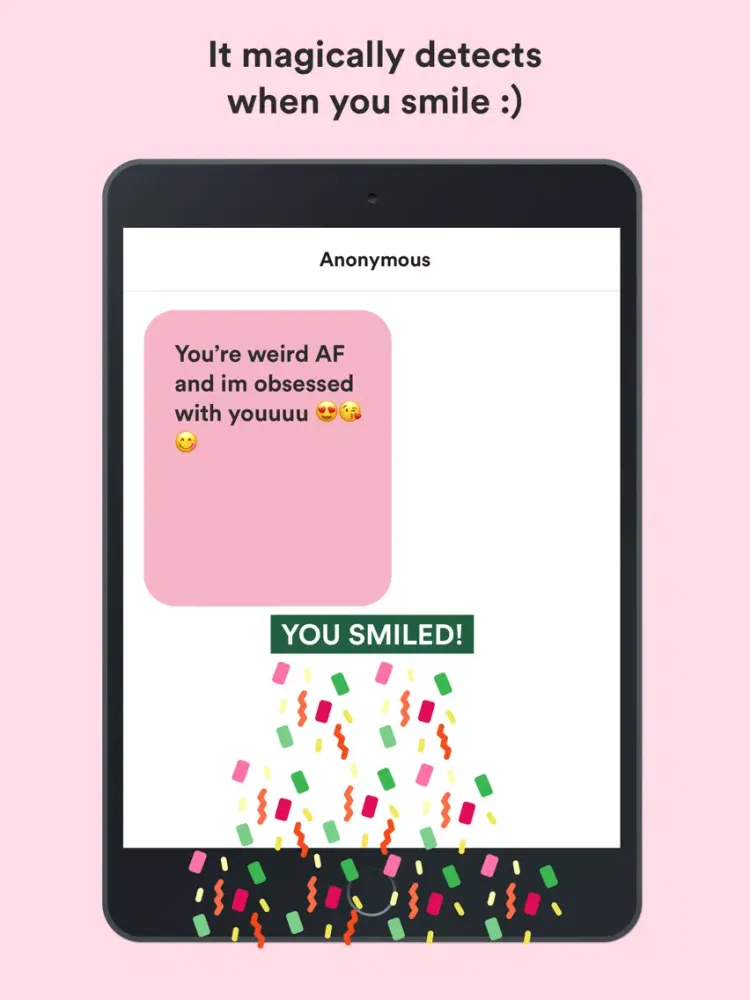 Moodboost: Anonymous Q&A iPad  Screenshots