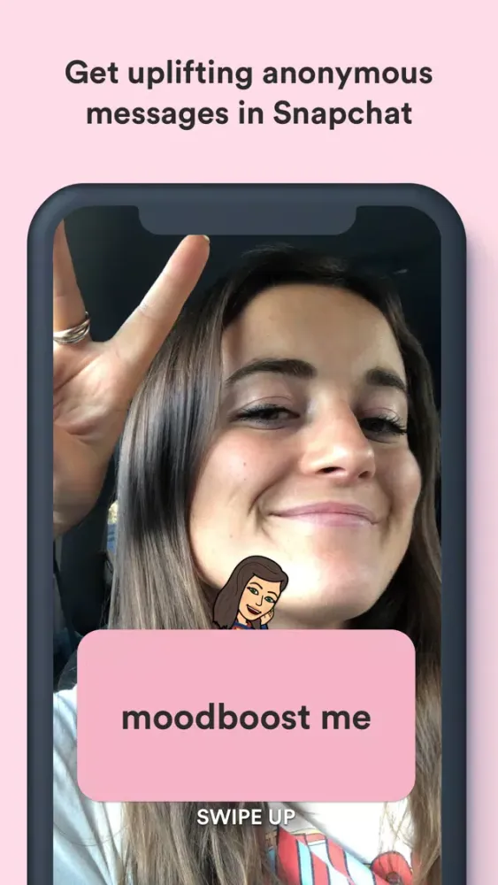 Moodboost: Anonymous Q&A Screenshots