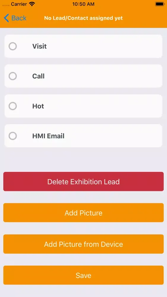 Tangkapan layar iFair Lead Management v2