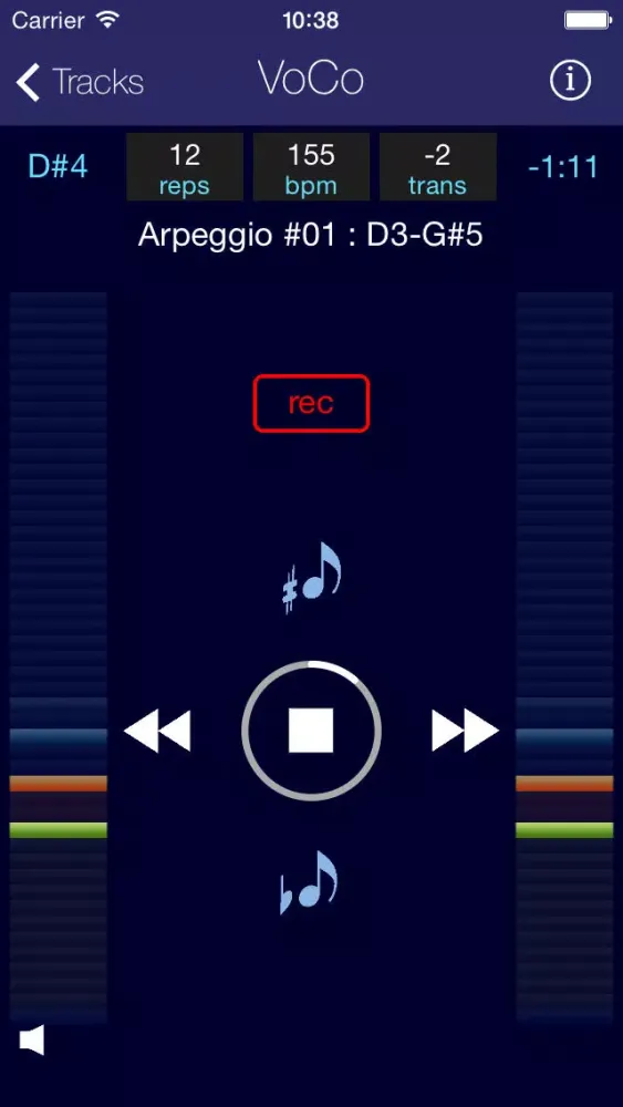 VoCo Vocal Coach Screenshots