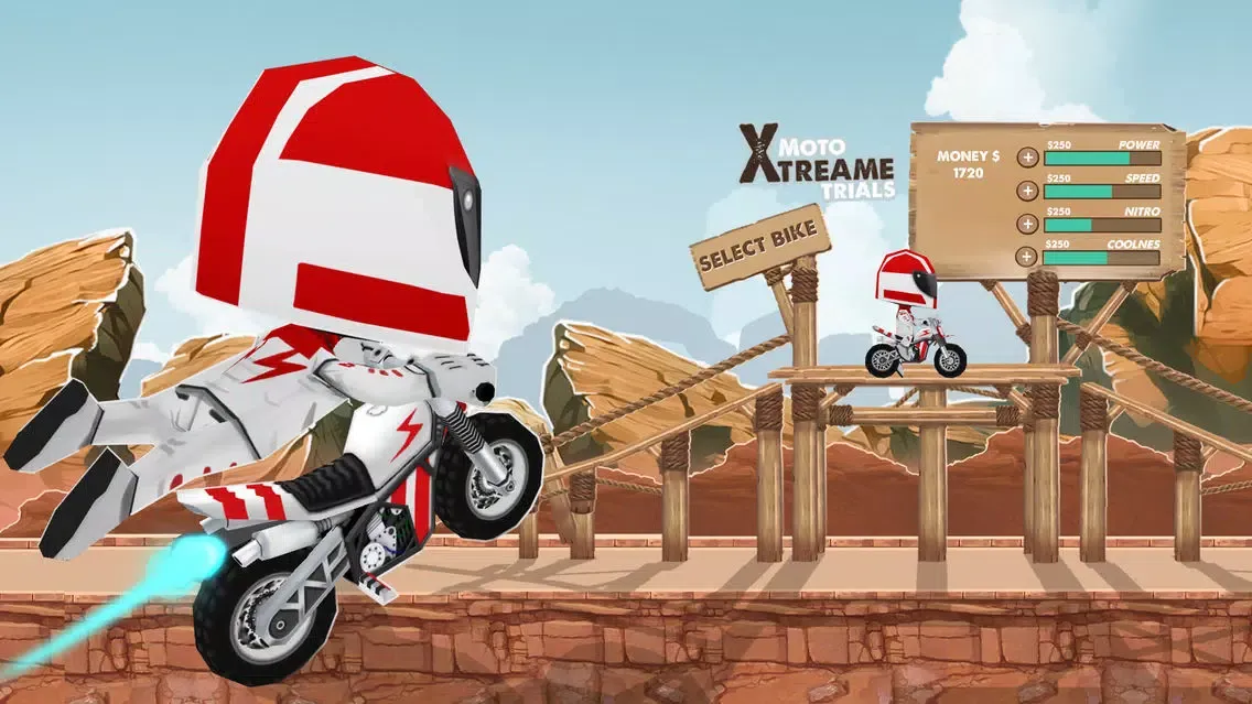 Zrzuty ekranu Moto Xtreme Trials
