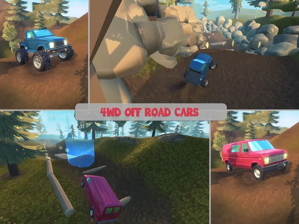 Скриншоты 4WD Off Road Cars iPad 