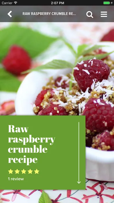Rawtarian's Raw Meal Plans Ekran Görüntüleri