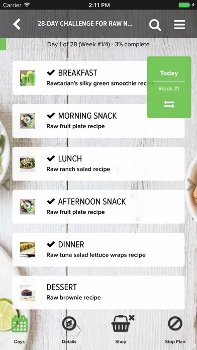 Rawtarian's Raw Meal Plans Ekran Görüntüleri