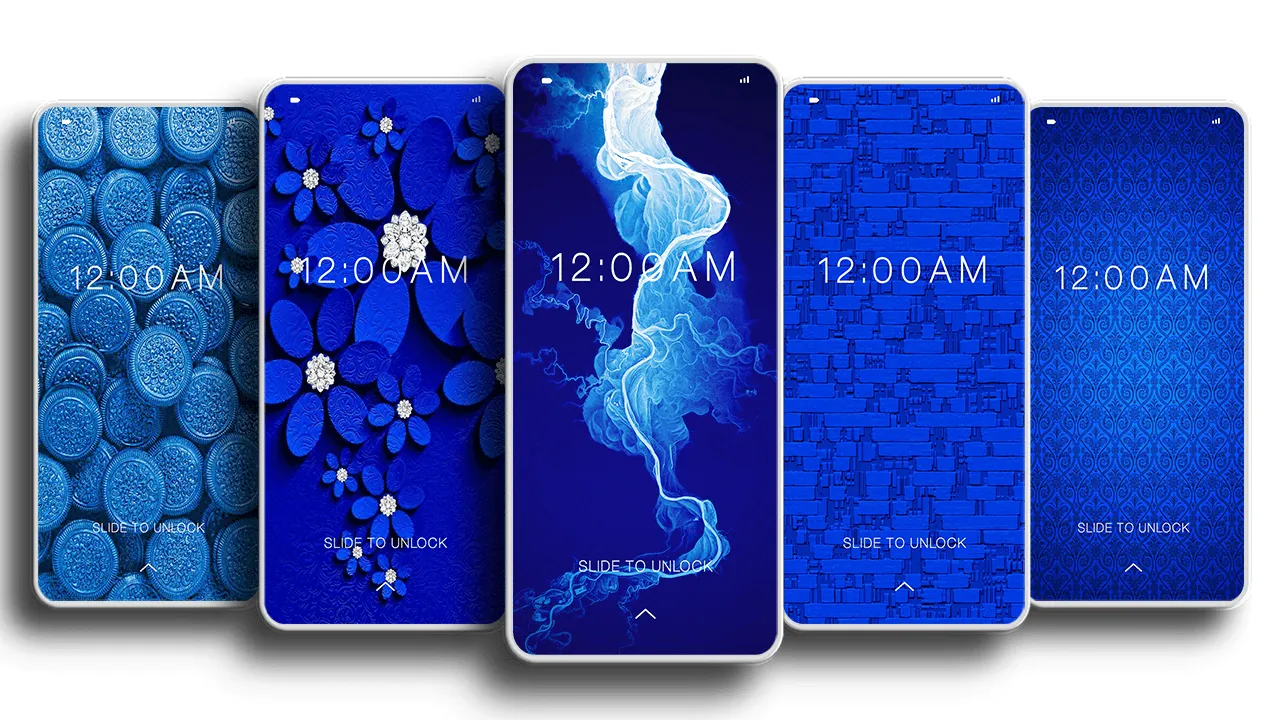 Blue Wallpaper應用截圖