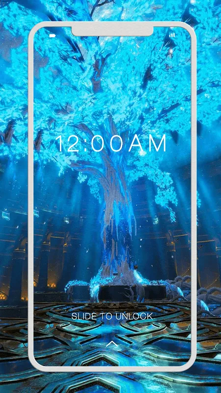Blue Wallpaper應用截圖