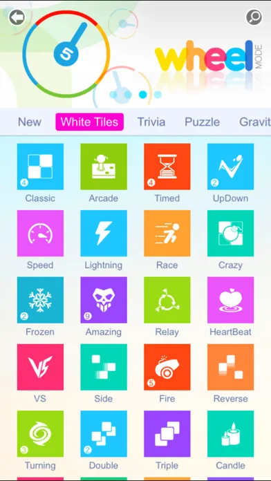 Скриншоты White Tiles 4 Pro : Piano Master  (All games in 1)