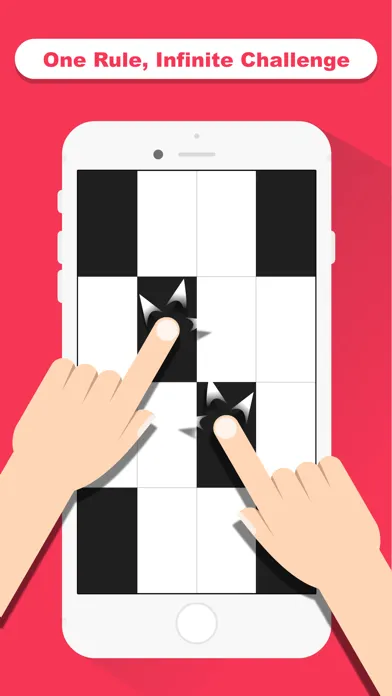 Capturas de pantalla de White Tiles Classic Version : Piano Master