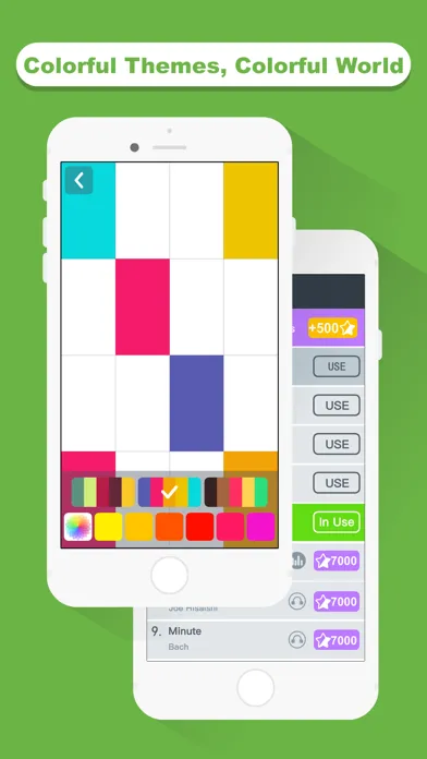 Capturas de pantalla de White Tiles Classic Version : Piano Master