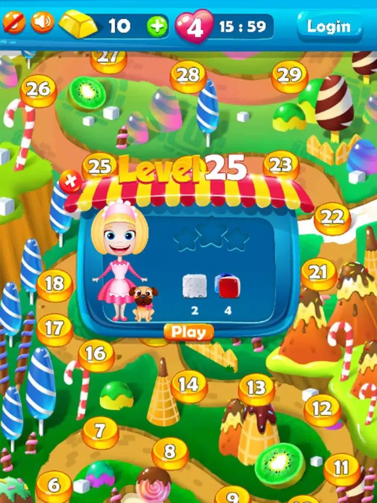 Jelly Joy Journey iPad  स्क्रीनशॉट