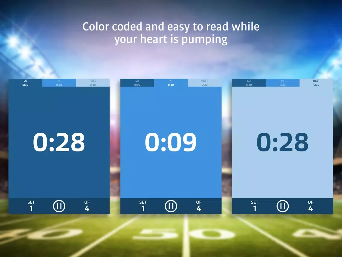 Tangkapan layar Pacer Fitness - Interval Timer iPad 