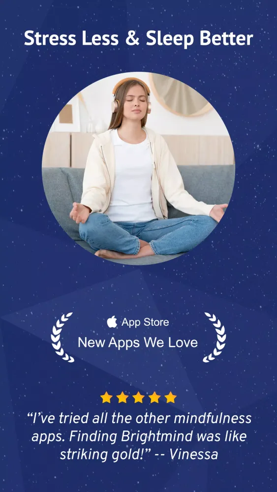Brightmind Meditation سکرین شاٹس
