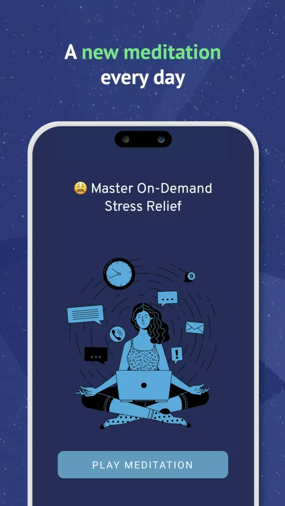 Brightmind Meditation سکرین شاٹس