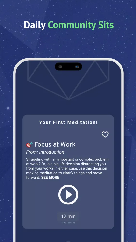 Brightmind Meditation سکرین شاٹس