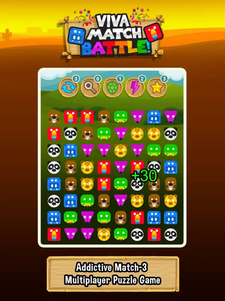 Ảnh chụp màn hình của Viva Match Battle! iPad 
