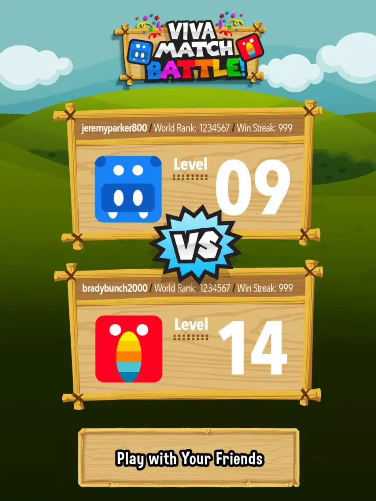 Ảnh chụp màn hình của Viva Match Battle! iPad 