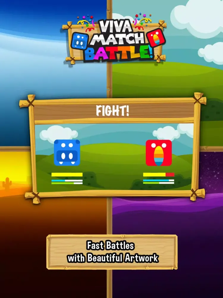 Ảnh chụp màn hình của Viva Match Battle! iPad 