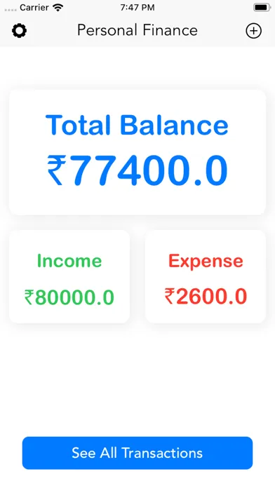 Expense Tracker. سکرین شاٹس