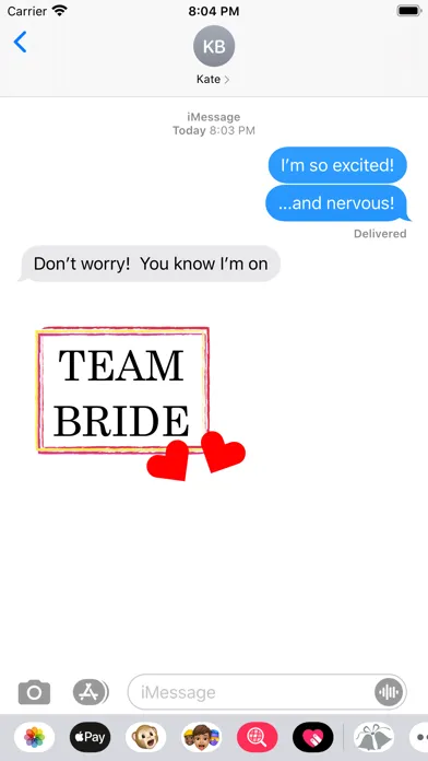 Engagement Sticker Pack スクリーンショット