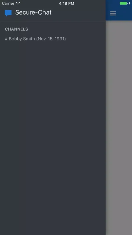 Brightsquid Secure-Chat Screenshots
