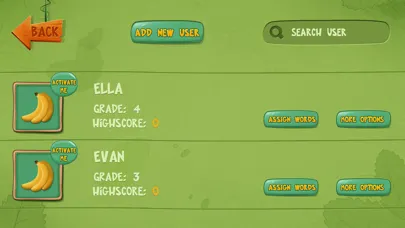 Captures d'écran de Bongo’s Science & Math Words