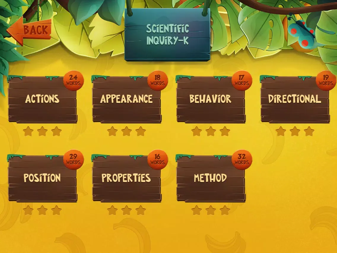 ภาพหน้าจอของ Bongo’s Science & Math Class iPad 