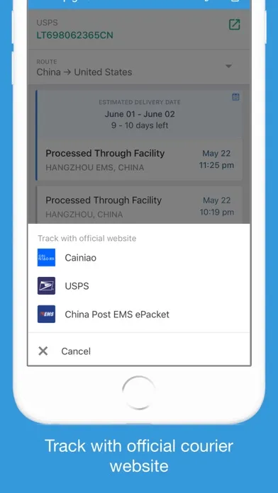 Packages - Track Your Parcels应用截图