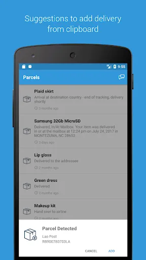 Parcels: Track Online Orders Screenshots