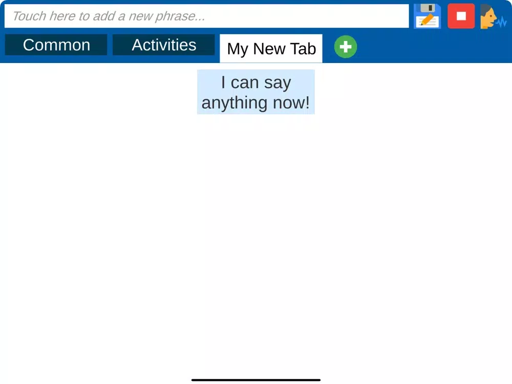 Captures d'écran de Say Something Virtual Voice iPad 