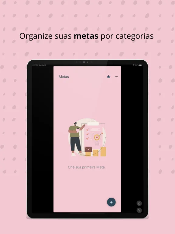 Metas e Objetivos iPad 应用截图