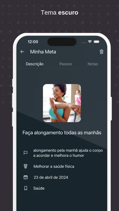 Metas e Objetivos应用截图