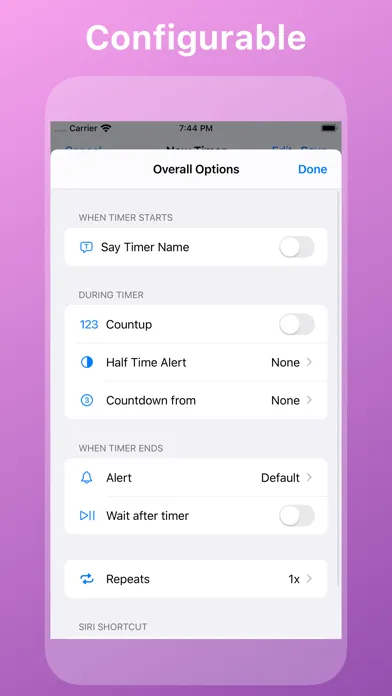 Timer - Configurable Timer Ekran Görüntüleri
