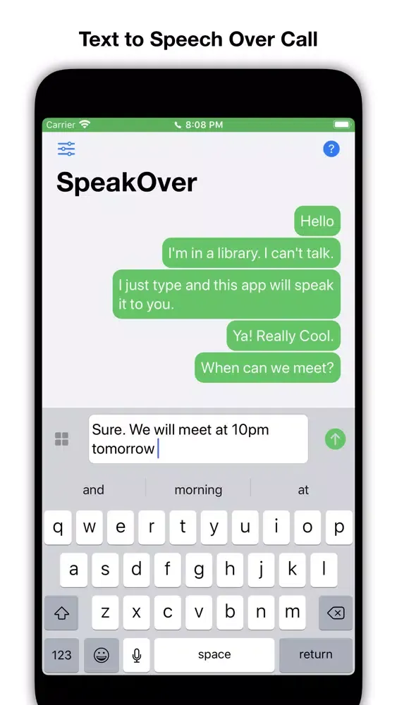 Captures d'écran de RoboCall Maker