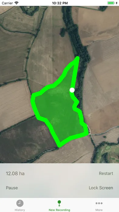 Hectare field area measure GPS স্ক্রিনশট