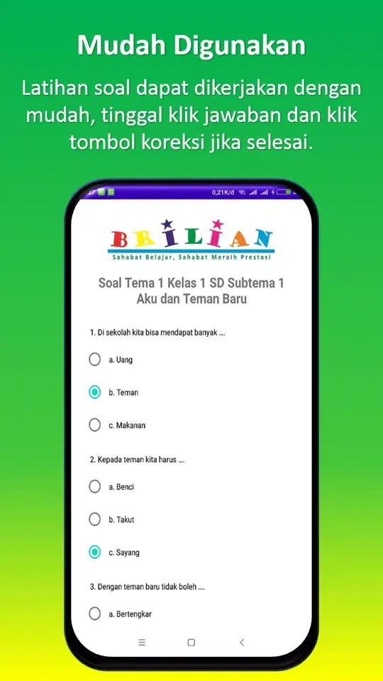 Bimbel Brilian Kelas 1 SD应用截图