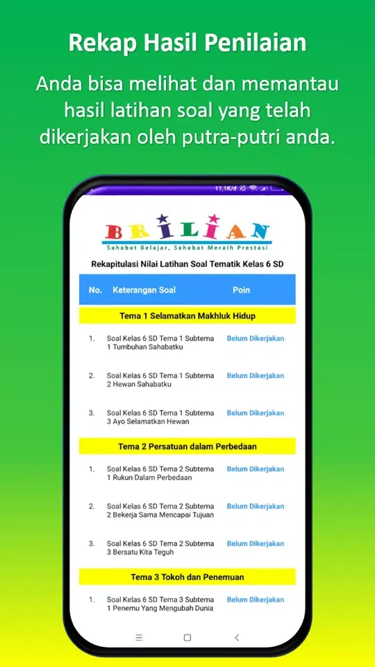Bimbel Brilian Kelas 1 SD应用截图