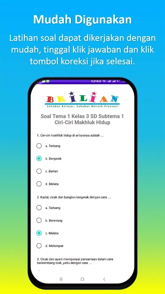 Capturas de pantalla de Bimbel Brilian Kelas 3 SD