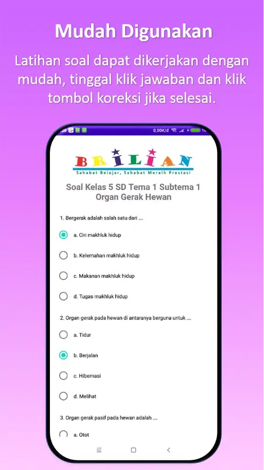 Capturas de pantalla de Bimbel Brilian Kelas 5 SD