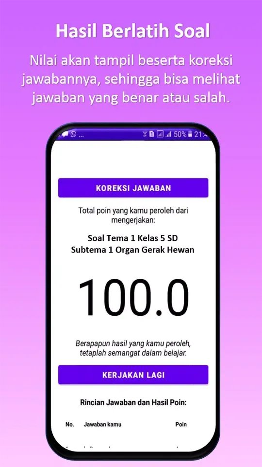Capturas de pantalla de Bimbel Brilian Kelas 5 SD