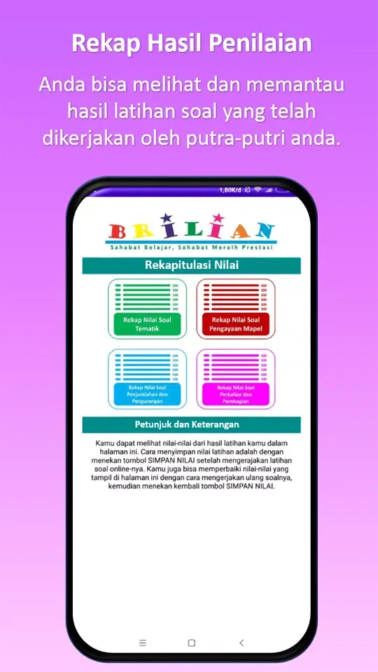 Capturas de pantalla de Bimbel Brilian Kelas 5 SD