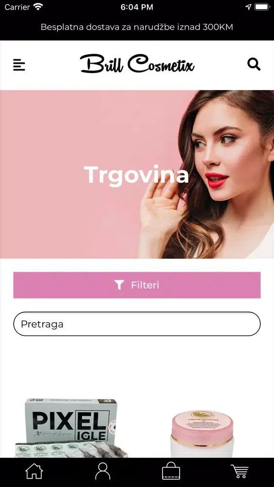Brill Cosmetix Ekran Görüntüleri