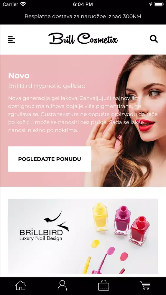 Brill Cosmetix Ekran Görüntüleri