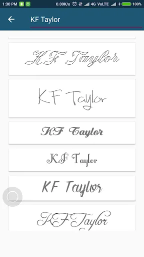 Capturas de pantalla de Signature Creator