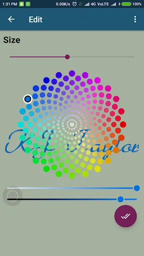 Capturas de pantalla de Signature Creator