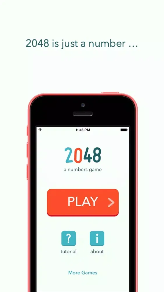 Tangkapan layar 2048 - A numbers game