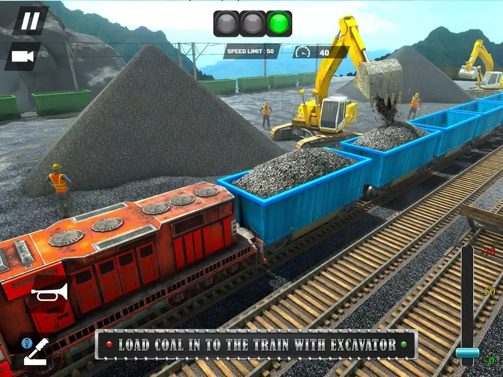 Capturas de pantalla de Coal Train Transport Simulator iPad 
