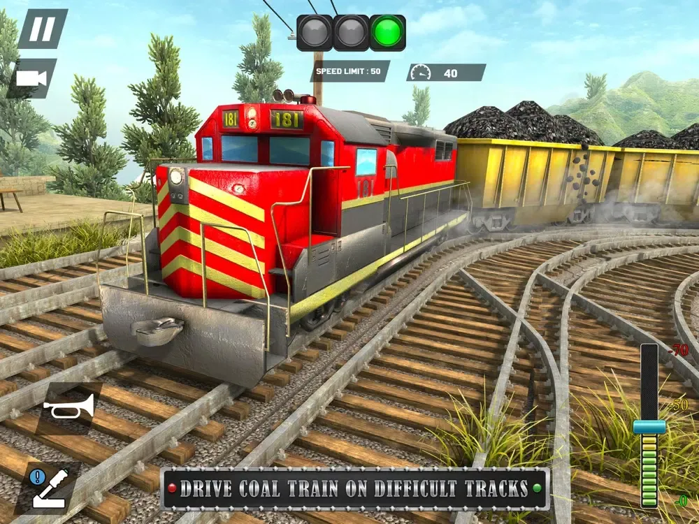 Capturas de pantalla de Coal Train Transport Simulator iPad 