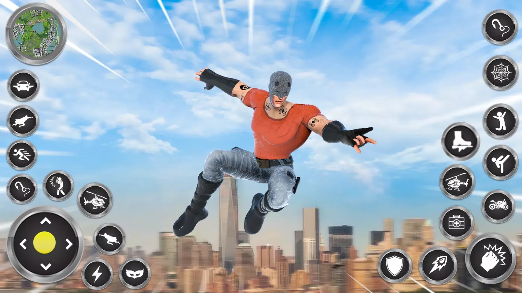 Zrzuty ekranu Open World Fighting Hero Game